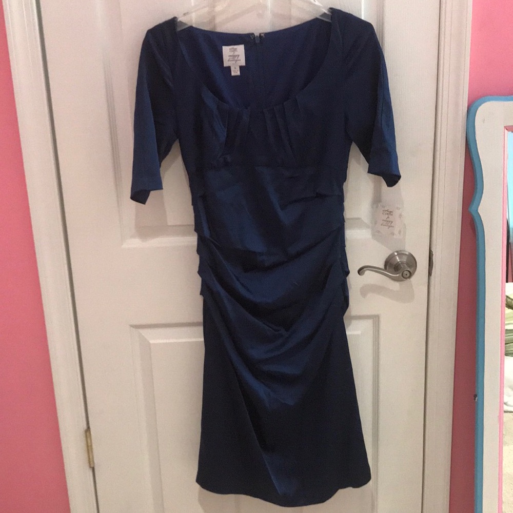 Suzi Chin for Maggie Boutique Size 8 ruched Dress!